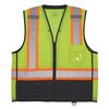 Glowear By Ergodyne Hi Vis Safety Vest, Lime, 2XL/3XL 8251HDZBK